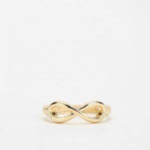 Dainty Gold Infinity Above The Knuckle Midi Rings;..